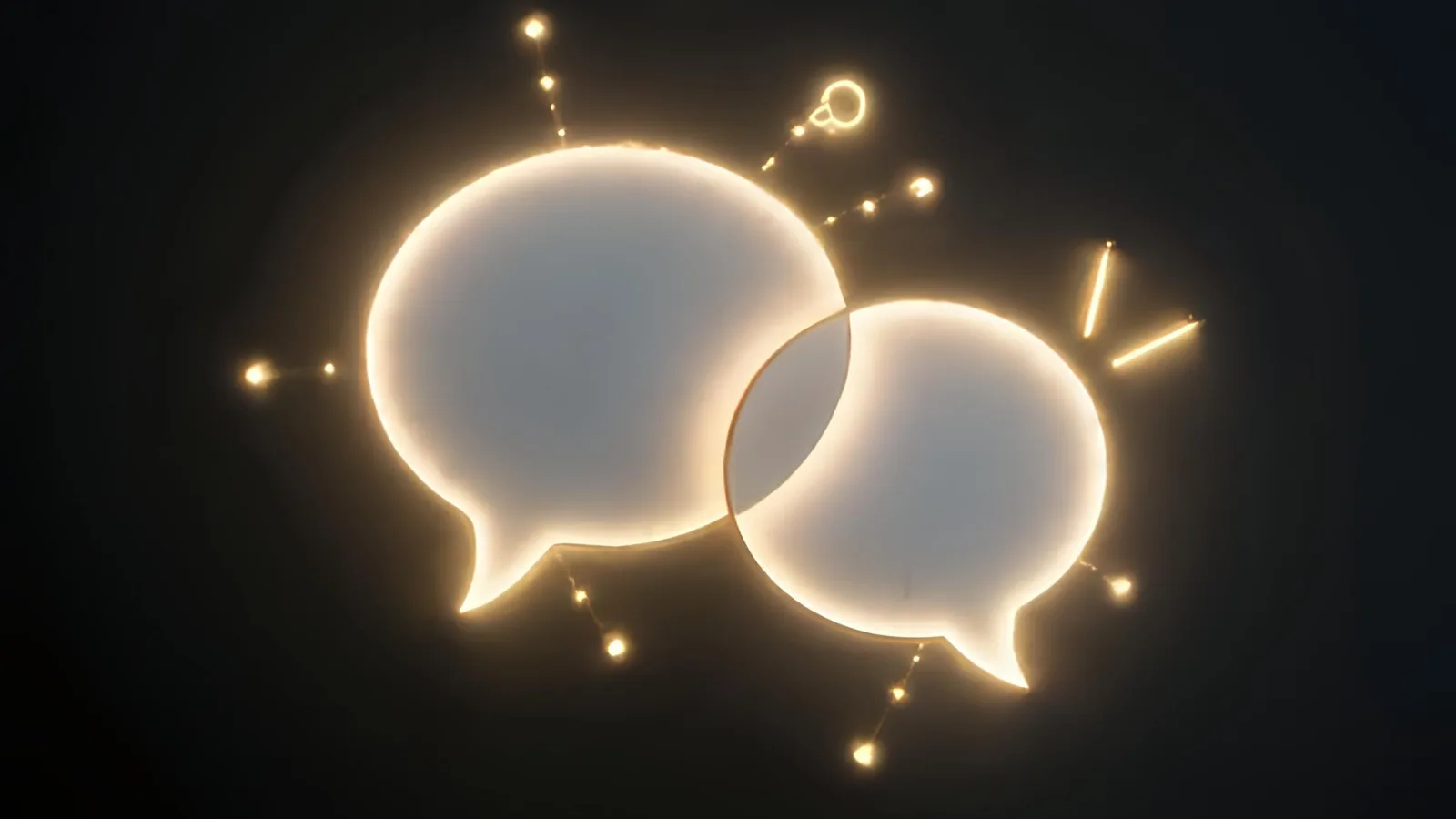 Speech bubbles